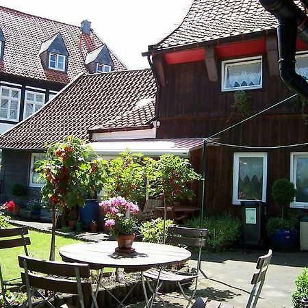 Altes Tageloehnerhaus Von 1510 Mit Garten Und Parkplatz Гослар Екстер'єр фото